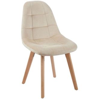 Regalos Miguel Regalos Miguel - Packs Sillas Comedor - Pack 6 Sillas Kelen Terciopelo - Beige