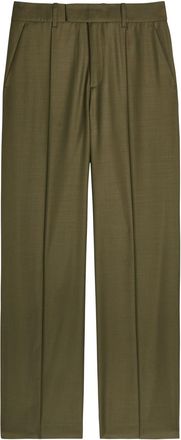Ronny Kobo Rowley Straight-leg Trousers - Green - S (UK8-10 / S)