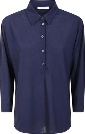 Zanone Mujer, Camisetas, Azul, Talla: S