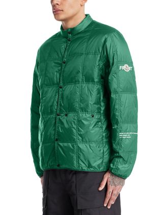Moncler Mens Genius X Frgmt Jayel Down Jacket Green Clothing > Coats &