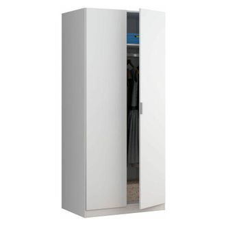 For&eacute;s Armario 2 puertas 1 estante blanco