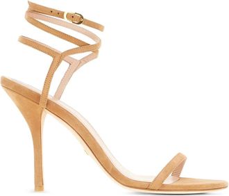 Stuart Weitzman Sandali con cinturino alla caviglia - Toni neutri