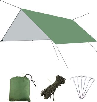 OEM Lona Impermeable Para Tienda De Campa&ntilde;a, Lona Impermeable Para Suelo, Refugio Para Senderismo, Sombrilla, Toldo Con Protecci&oacute;n Uv Para Camping Y Trekk