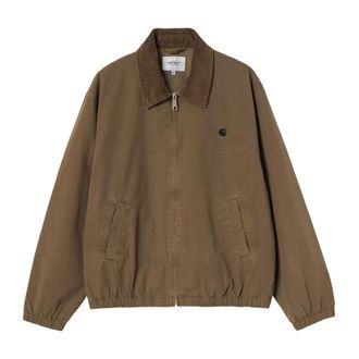 Carhartt Work in Progress Madison Ripstop Jacket - Heren - Zomerjassen - Bruin - L - Katoen - Jassen