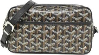 Goyard Vintage Cross Body Bags, unisex, Black, ONE SIZE, Pre-owned Vintage Shoulder Bag