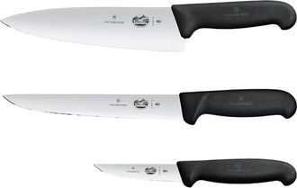 Victorinox by Swiss Army Victorinox Fibrox Collection 3 Piece Chef