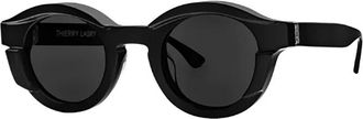 Thierry Lasry Slippery 101 Zonnebril - Dames - Zonnebrillen - Zwart - 46 MM - Accessoires