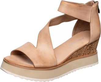 Antelope Womens Davi Make Up Leather Sandals In Beige