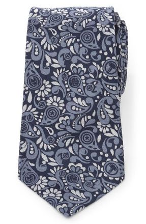 Cufflinks Inc. x Marvel Avengers Paisley Silk Tie in Navy at Nordstrom