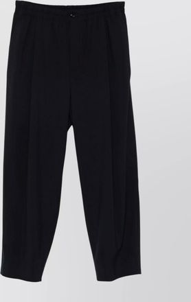 Giorgio Armani straight trousers with pleats and pockets