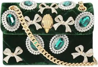 Kurt Geiger Mujer, Bolsos, Verde, Talla: ONE Size