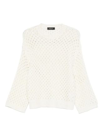 Fabiana Filippi open knit sweater - Neutrals