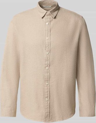 Selected Regular Fit Freizeithemd aus reiner Baumwolle Modell NOAH in Beige, Größe XXL