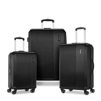 Samsonite Alliance SE Hardside 3 Piece Set in Bass Black at Nordstrom