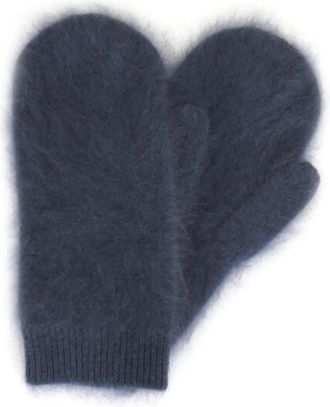 Lisa Yang Guanti in cashmere - Blu