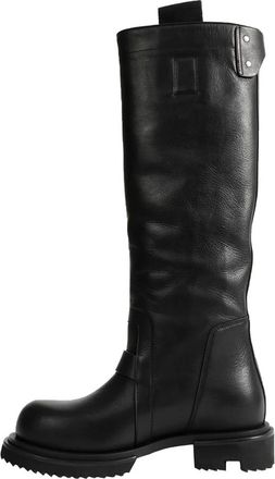 Rick Owens Knee Pull On Gabe Boot - female - Rick Owens - High Boots - Black - 5 UK - Shoes
