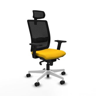 Piqueras y Crespo Silla De Oficina Piqueras Y Crespo Haches Negro Reposabrazos Ajustables