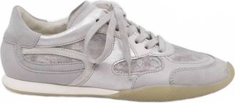 Gabor Womens Combi Sneakers In Light Grey