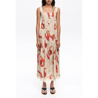 Bimba & Lola Dancers A-line strappy dress at Nordstrom, Size Medium Eu