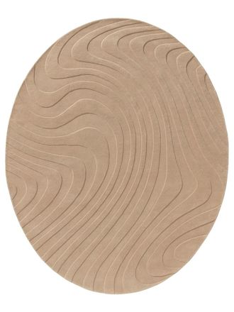 benuta Alfombra de lana beige 160x200