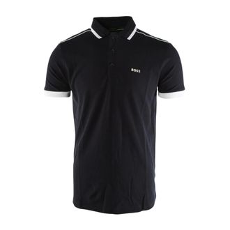 HUGO BOSS Tops, Heren, Blauw, XL, Katoen, Paddy Polo