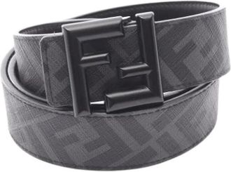 Fendi Pre-owned Vintage Riem - Dames - Vintage Accessoires - Zwart - ONE Size - Leer - Vintage
