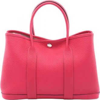Herm&egrave;s Pre-owned Hermes Vache Country Garden Party 30 Ladies LYTG10LLHZ87E18L