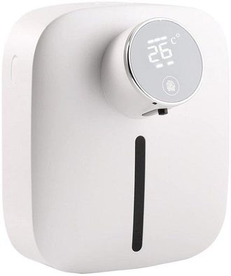 OEM Dispensador Autom&aacute;tico De Jab&oacute;n - Dispensador De Jab&oacute;n Con Sensor - Pantalla Digital Led - Recargable Por Usb-c - 320 Ml - Blanco (espuma)