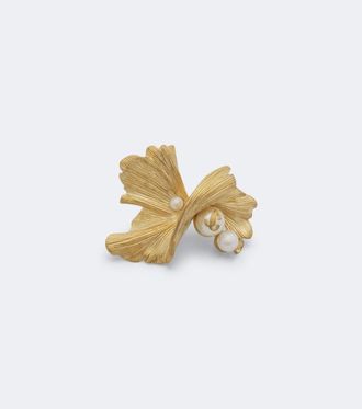 Jimmy Choo London Wave embellished ring