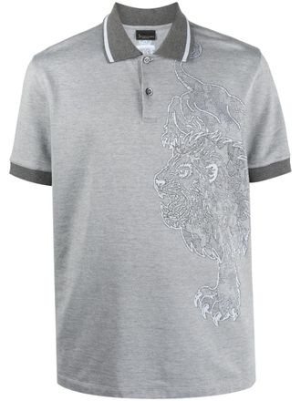 Billionaire Boys Club Polo con stampa - Grigio