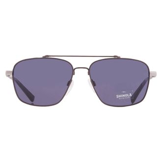 Shinola Blue Navigator Mens Sunglasses SH2100S 071 57