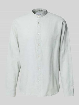 Selected Regular Fit Freizeithemd aus Baumwoll-Leinen-Mix Modell REGNEW in Hellgruen, Gr&ouml;&szlig;e XXL