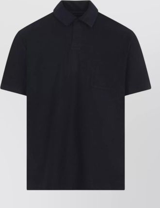 Ralph Lauren Purple Label short sleeve polo shirt chest pocket