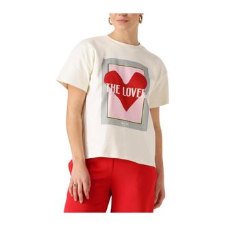 Pom Amsterdam Dames, Tops, Wit, Maat: XS