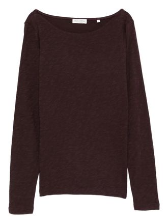 Marc O'Polo long-sleeve T-shirt - women - Cotton - M - Red