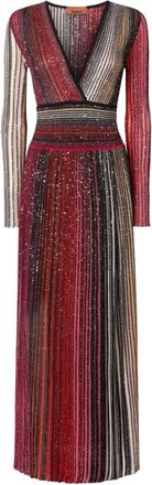 Missoni Abito corto plissettato - Nero