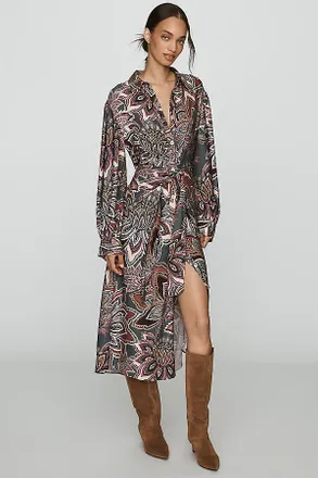 Farm Rio Tapestry Flowers Midi Dress