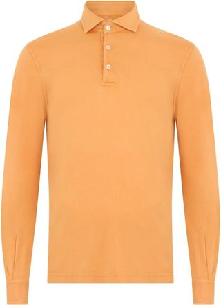 Fedeli Tops - Heren - Polos - Oranje - S - Tops