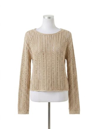 Z Supply Upland Crochet Sweater In Island Coconut