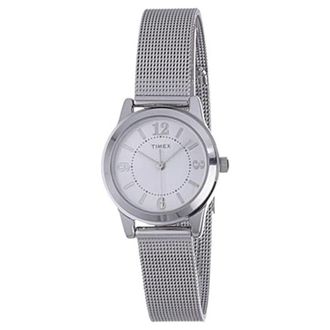 Timex Womens Casey Silver Dial Watch