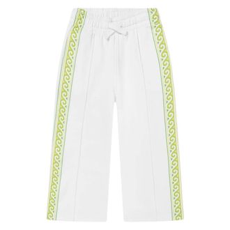 Casablanca Laurel Joggers - male - Casablanca - Sweatpants - Beige - 13 Y - Kids