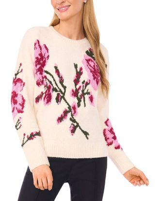 Ted Baker Crewneck Jacquard Sweater