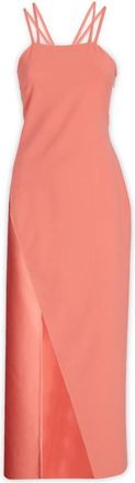 The Attico Fujiko Dress - Dames - Maxi kleedjes - Roze - L - Polyester - Kleedjes