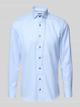 Olymp Level 5 Body Fit Business-Hemd mit Kentkragen in Bleu, Gr&ouml;&szlig;e 38
