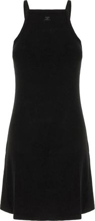 Courr&egrave;ges Logo-detail Mini Jurk - Dames - Korte kleedjes - Zwart - M - Kleedjes