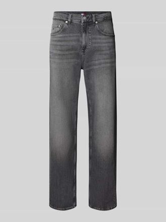 Tommy Jeans Loose Fit Jeans aus Baumwoll-Mix in Mittelgrau, Gr&ouml;&szlig;e 32/32