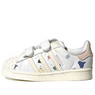 adidas (TD) adidas LEGO x Superstar CF I Bricks And Figurine - White Wonder Quartz IF2200