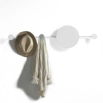 Oresteluchetta Aplique Colgador De Pared Dise&ntilde;o Moderno En Acero Cleve