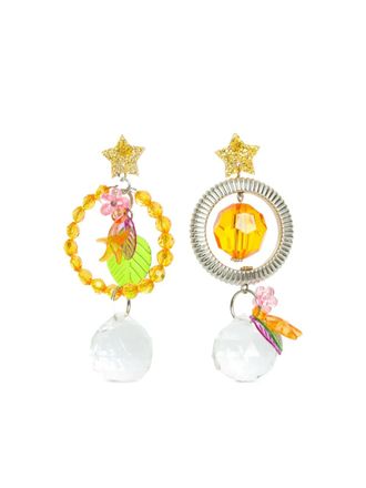 Amir Slama drop earrings - Silver