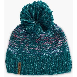 Turtle Fur Firefly Pom Winter Hat in Emerald at Nordstrom